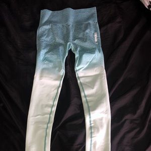 GYMSHARK seamless ombré -ice blue